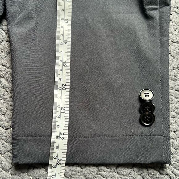 NEW Sene Sz 50 Soho Flex Tech Sport Coat Unstructured Blazer Jacket Gray Travel - Picture 9 of 13